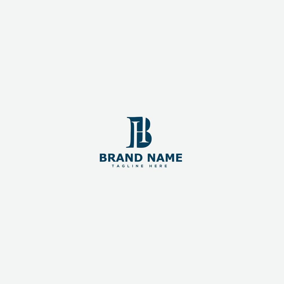 BH Logo Design Template Vector Graphic Branding Element