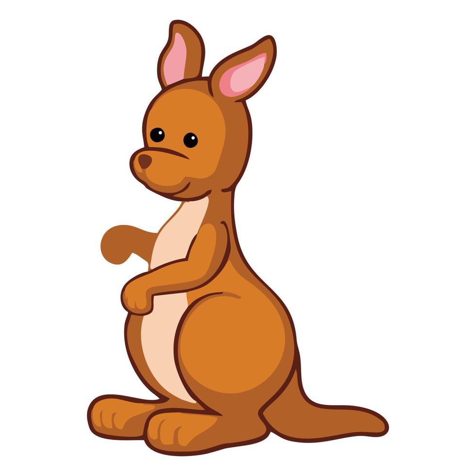 12 Cute Cartoon Kangaroos Gráfico por Webmark · Creative Fabrica