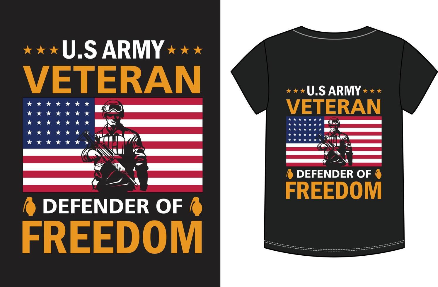 veteran day t-shirt design vector