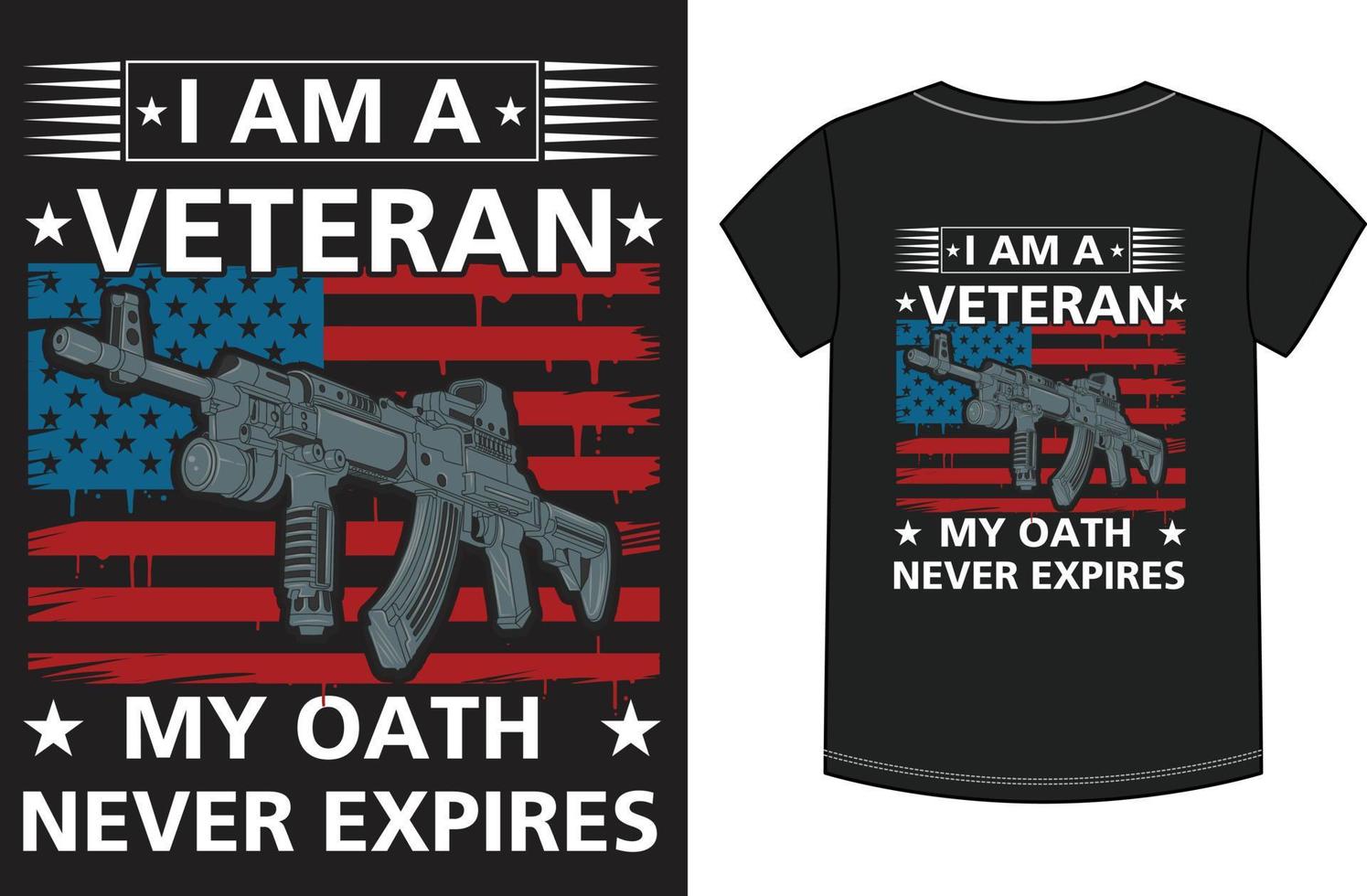 veteran day t-shirt design vector