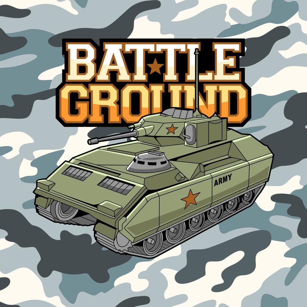 the military vector illustration