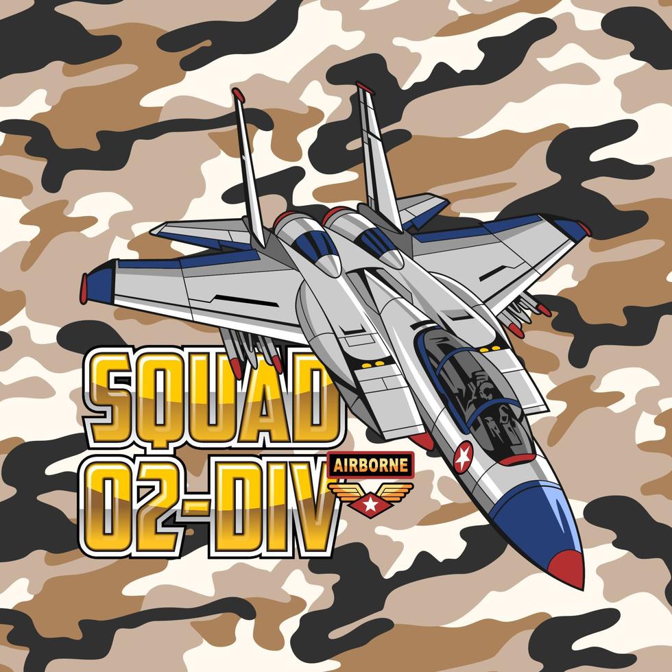 the military vector illustration