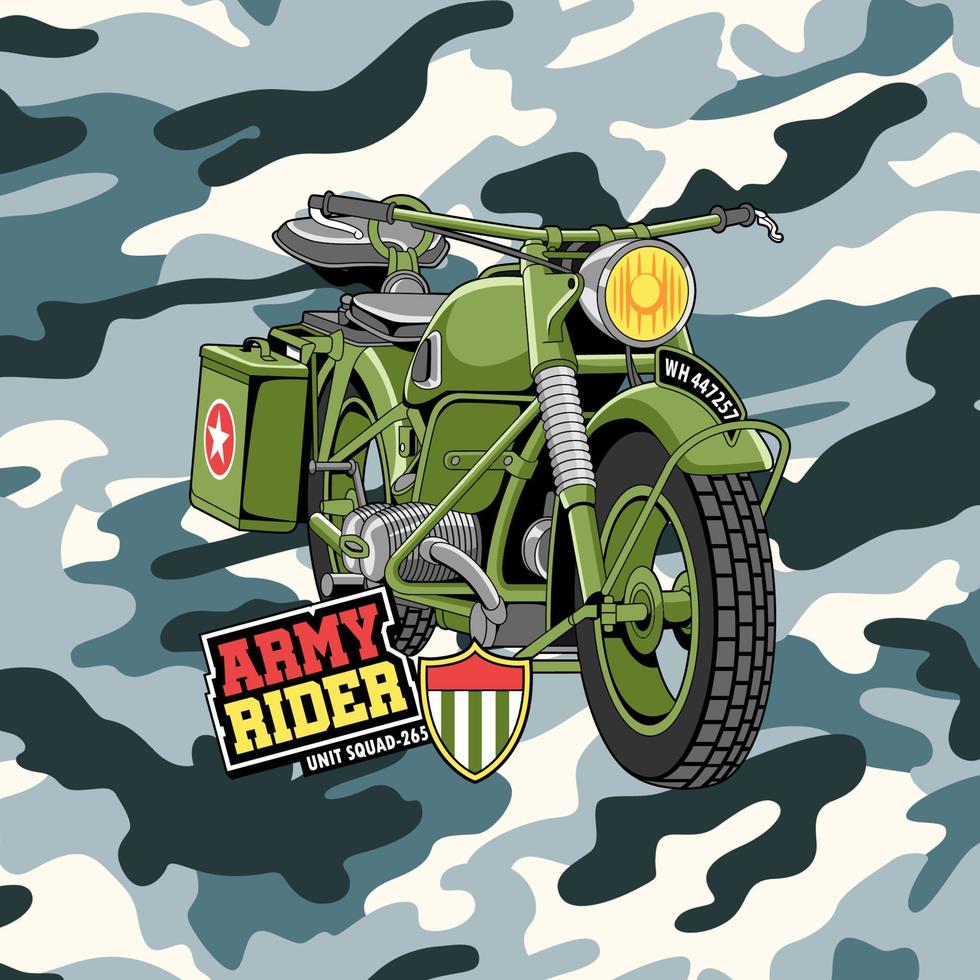 the military vector illustration