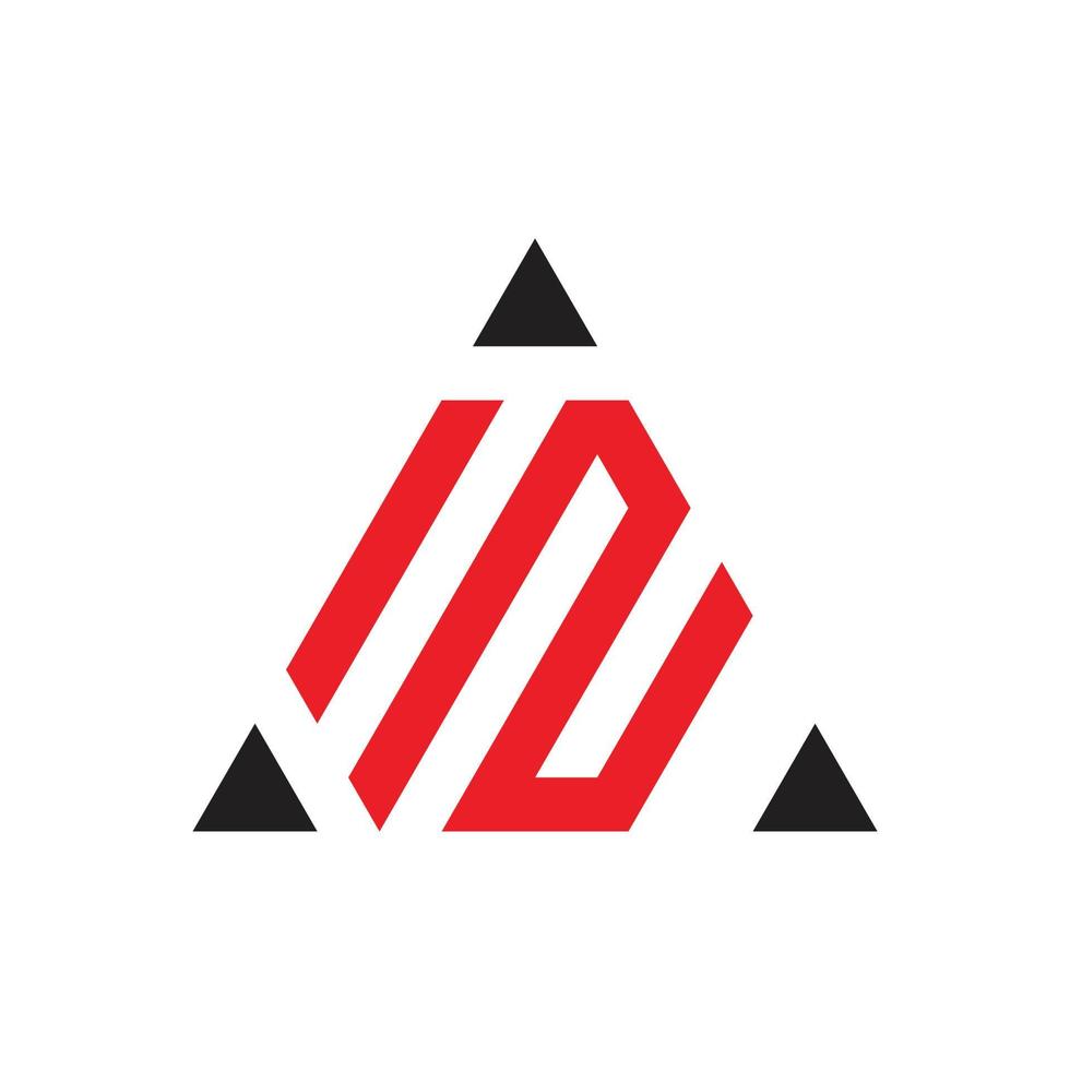 Creative Triangle three  Professional logo design for your company vector