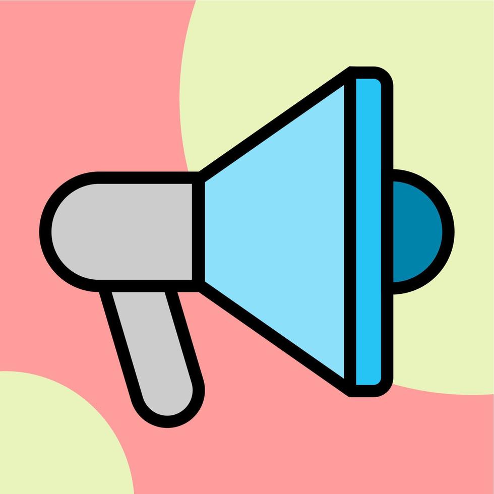 Illustration Vector Graphic of Announcement, loudspeaker, marketing Icon