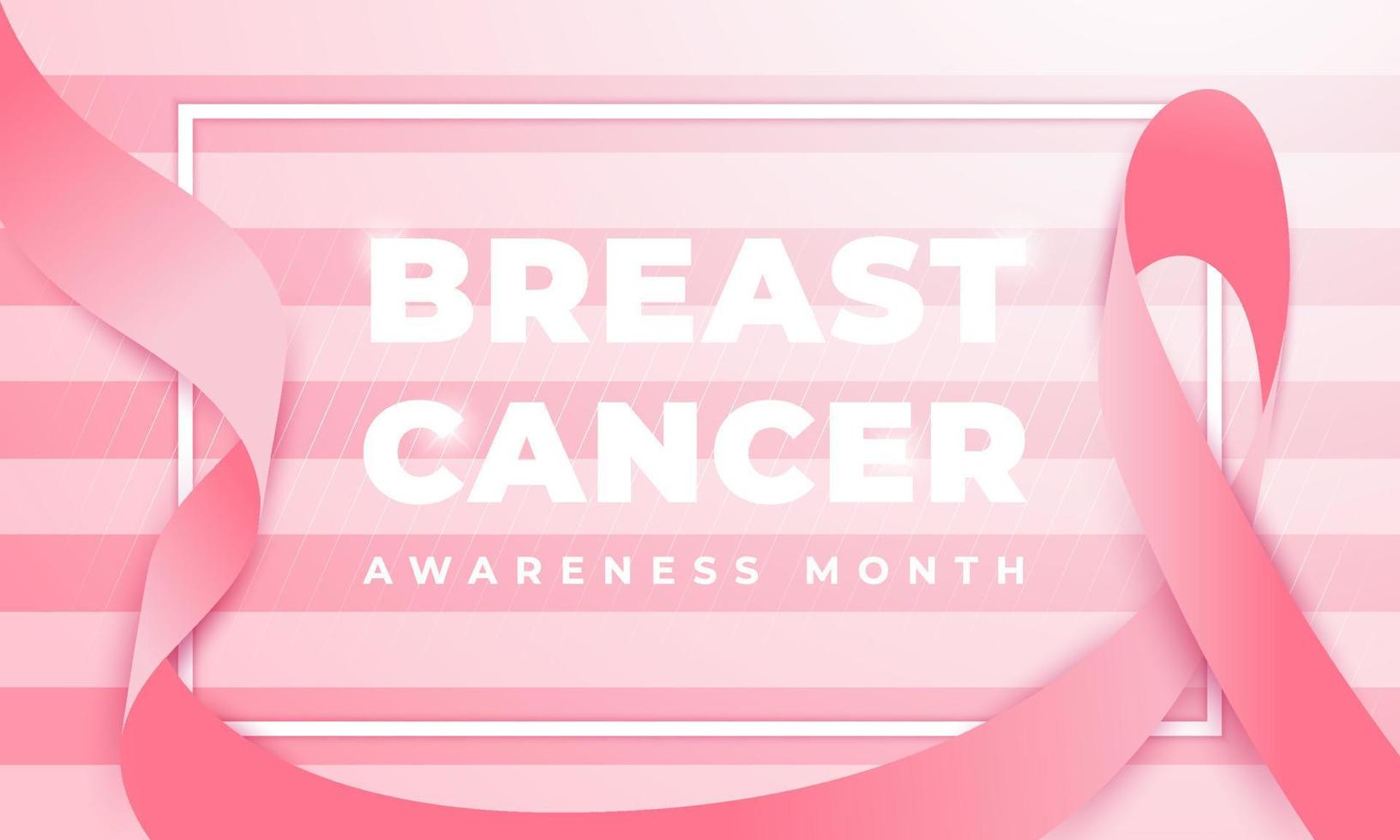 Breast Cancer Awareness Month, suitable for backgrounds, banners, posters, and others vector