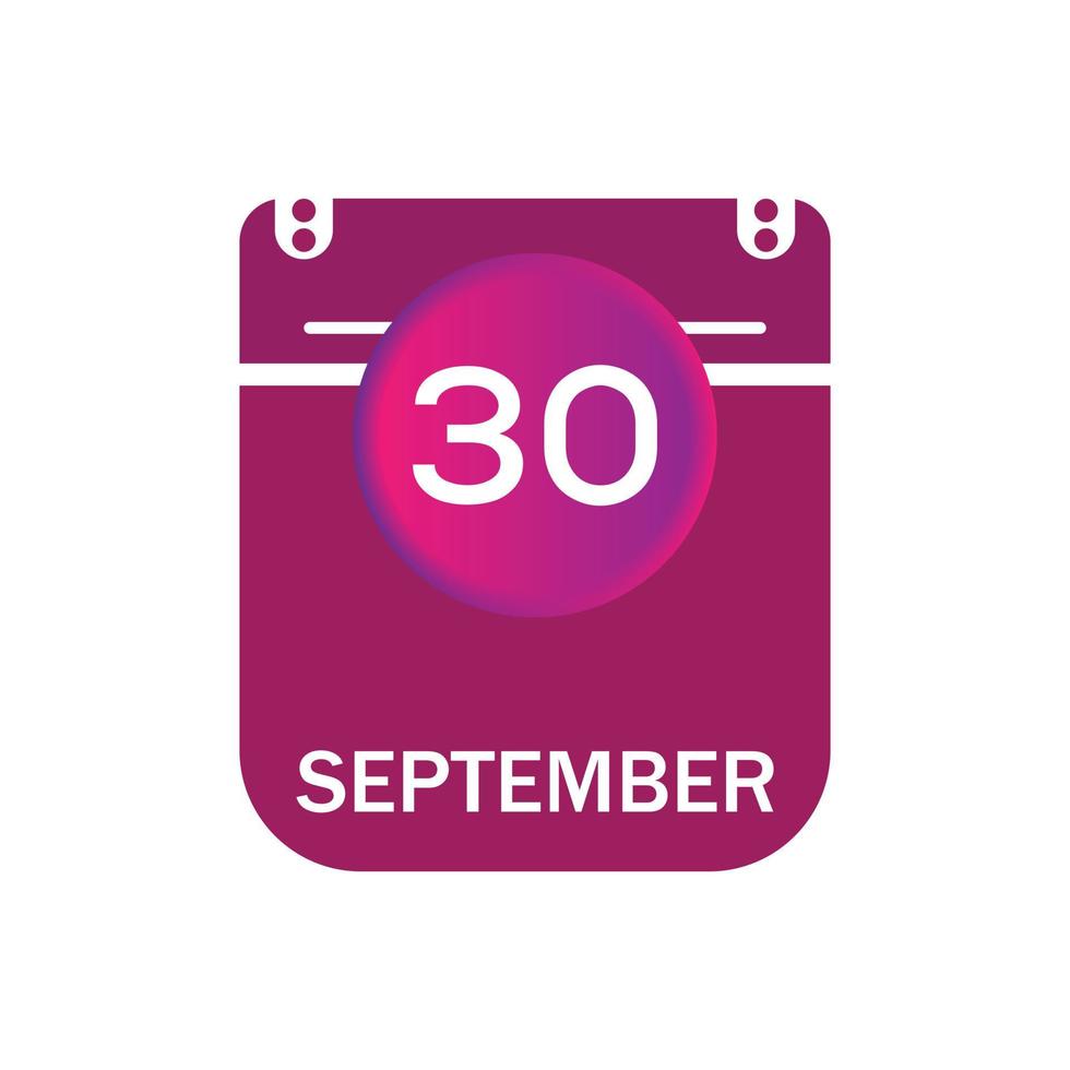 30-september-september-calendar-icon-with-date-11354887-vector-art-at