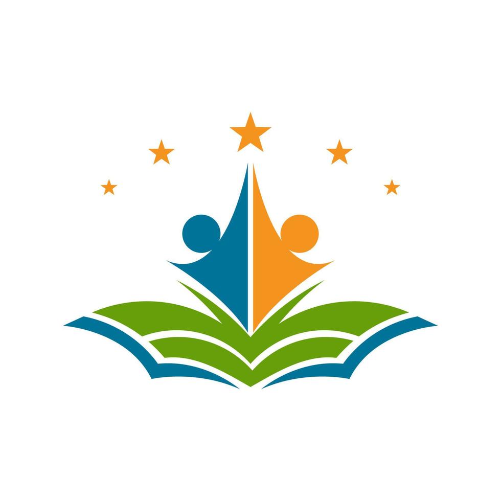 vector de plantilla de logotipo de educación