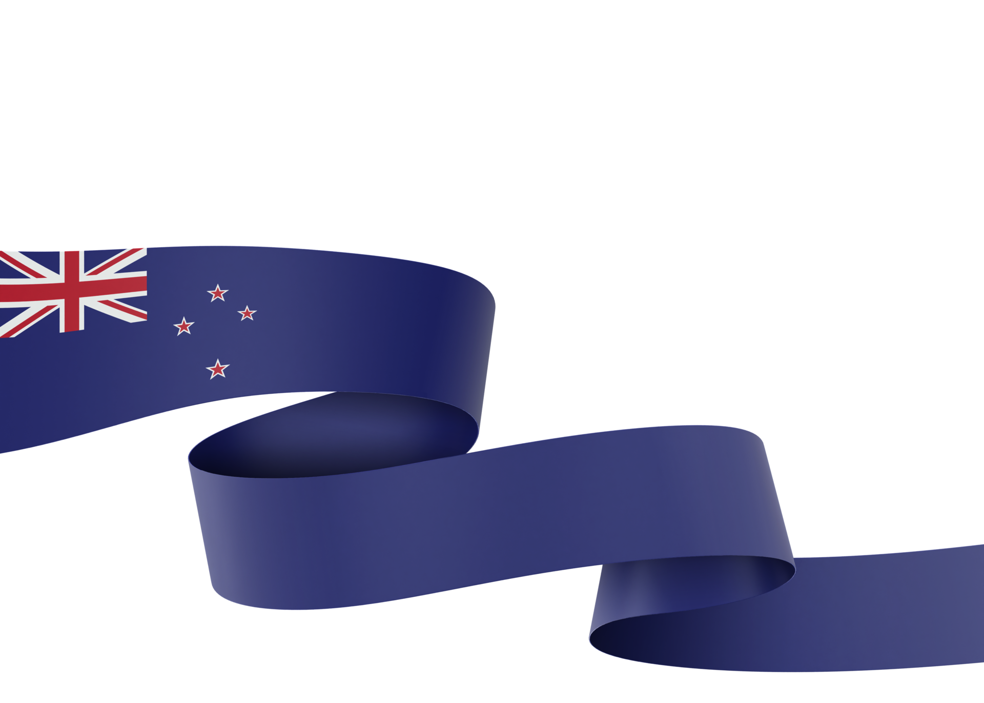 New Zealand flag design national independence day banner element