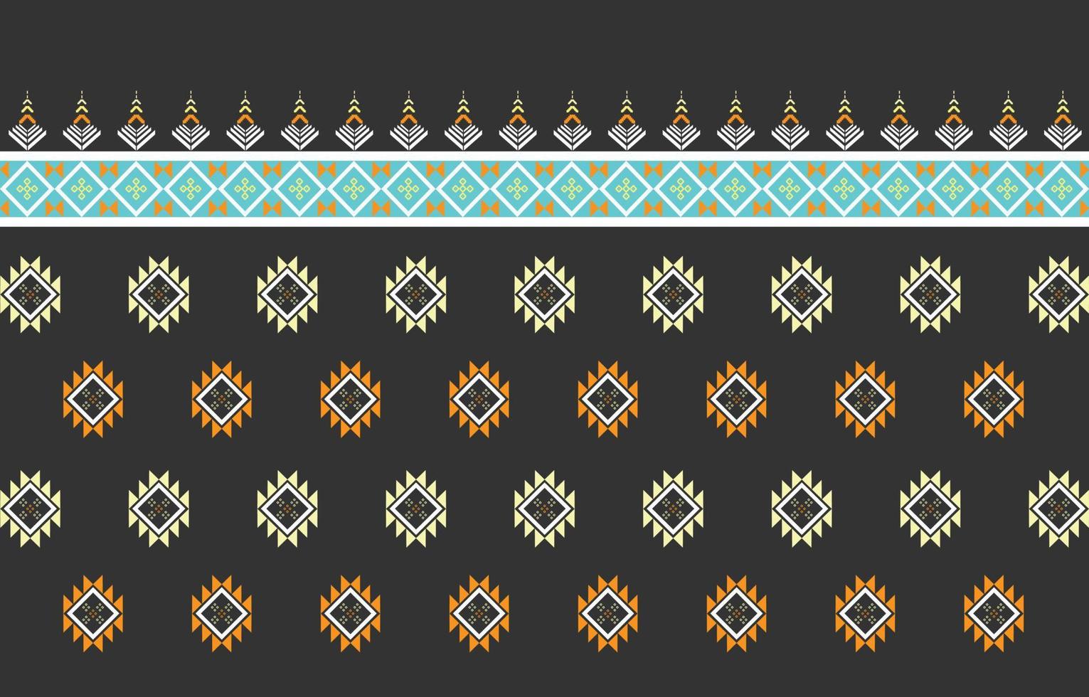 Geometric ethnic oriental pattern traditional Design for clothing, fabric ,book and blueprint. abstract geometric and tribal patterns, usage design local fabric Geometric patterns vector