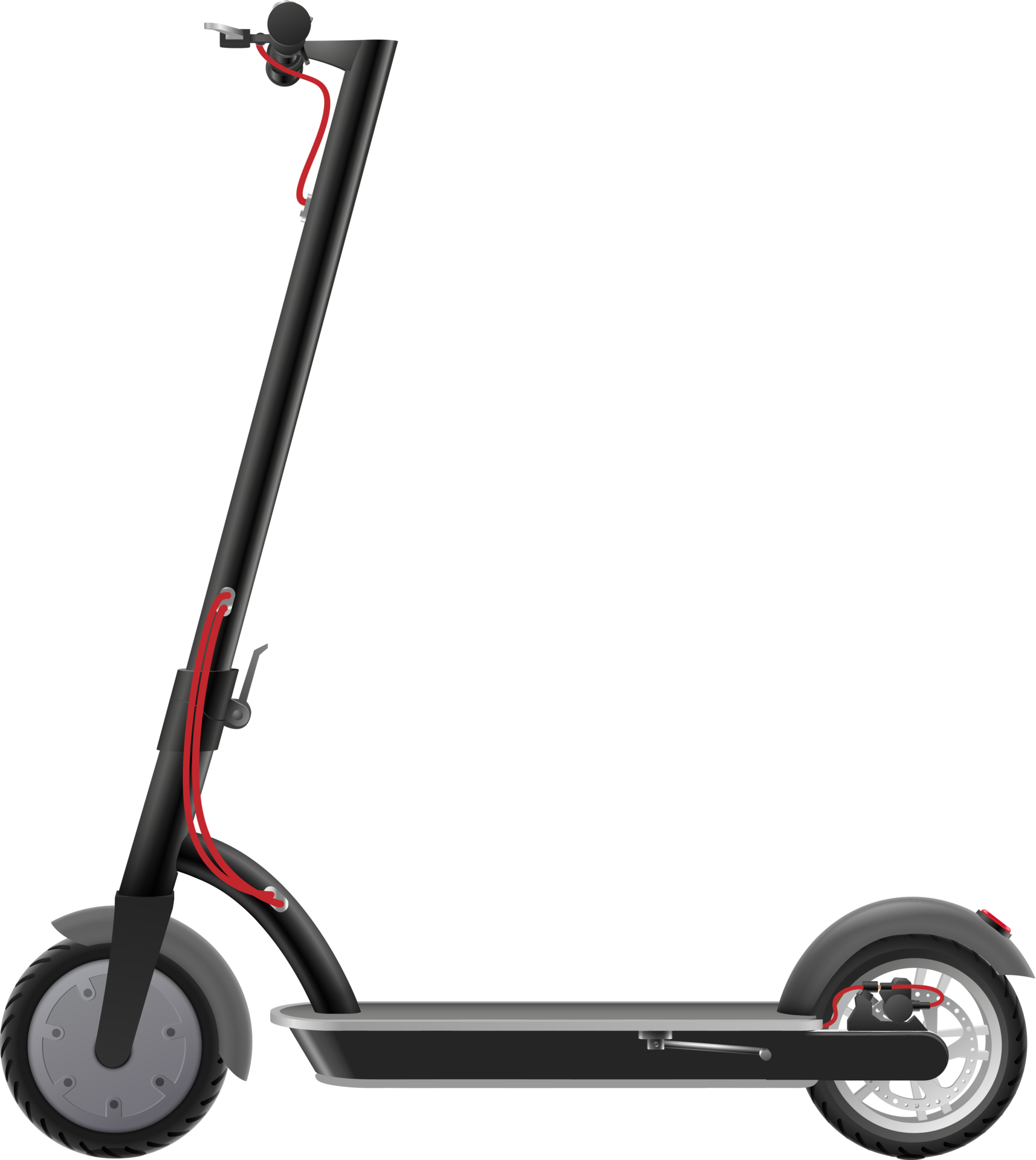 electric scooter side view 11356478 PNG