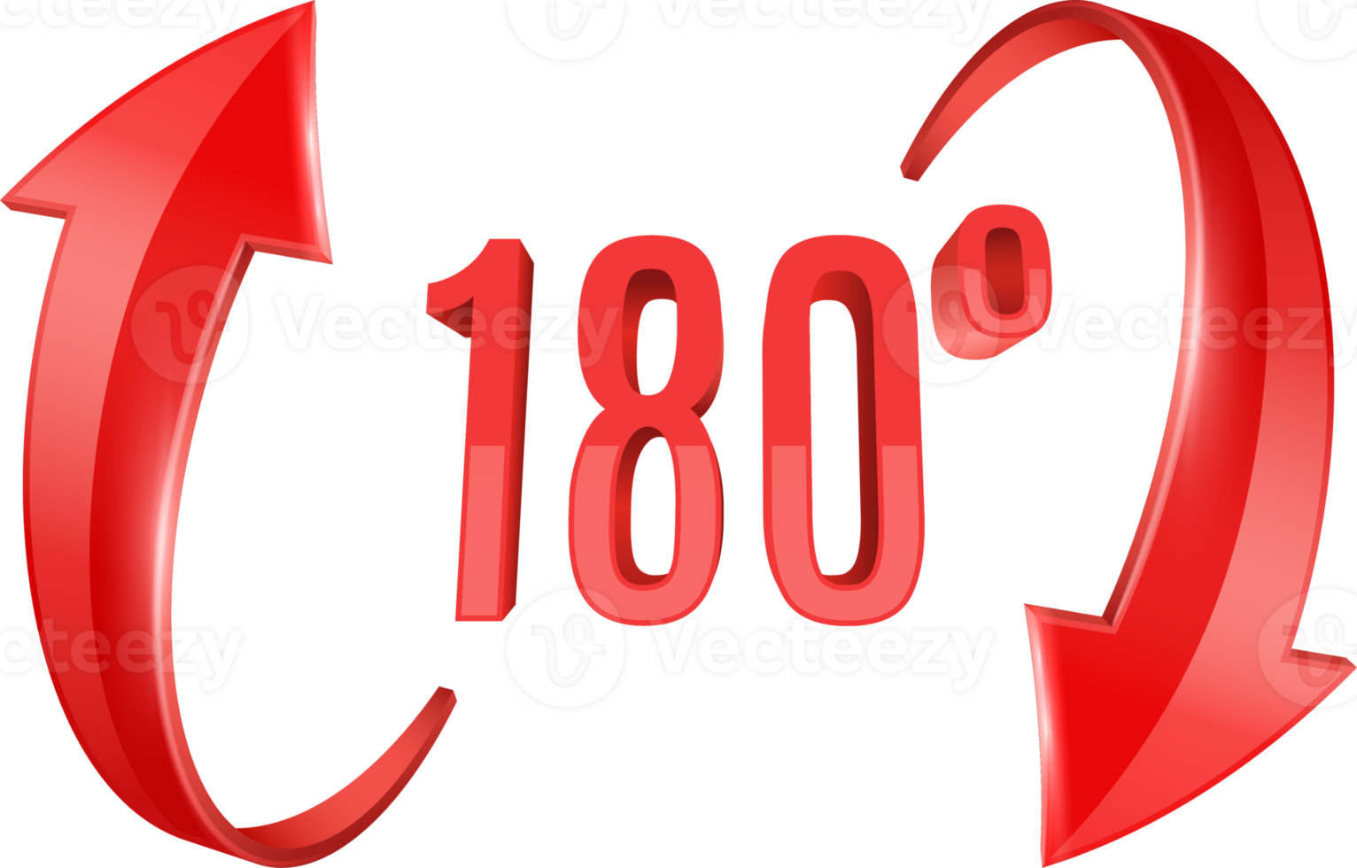 ícone de rotação de cento e oitenta graus png