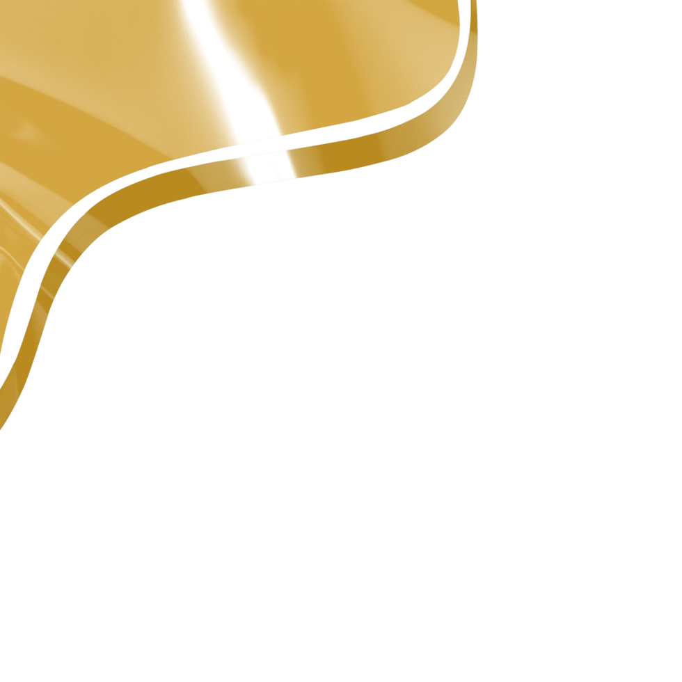 Golden wave header 11357109 PNG