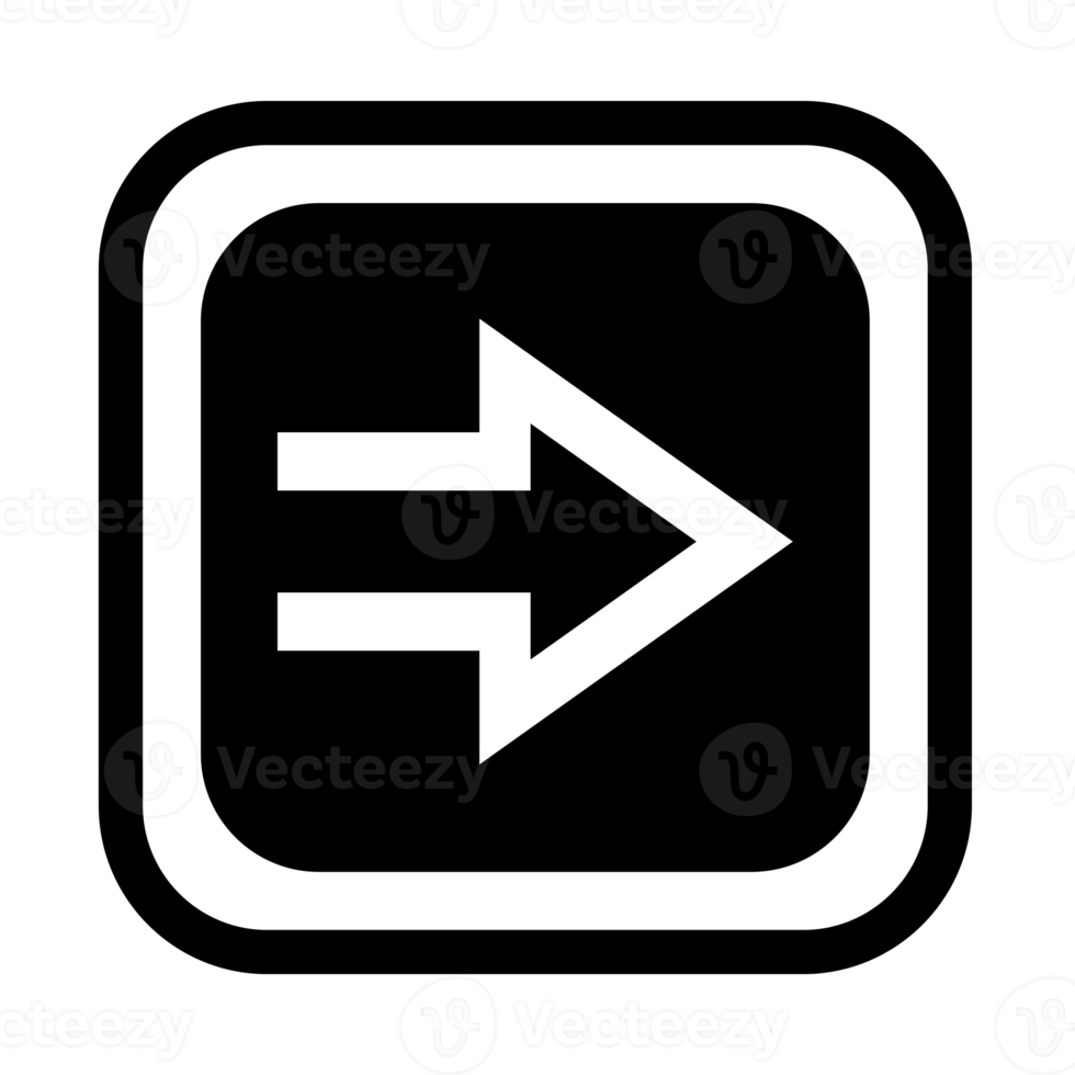 flecha negra, navegador, cursor, botones, elemento de diseño para su proyecto como volante, banner, aplicación, interfaz de usuario, aplicación móvil, tarjetas png