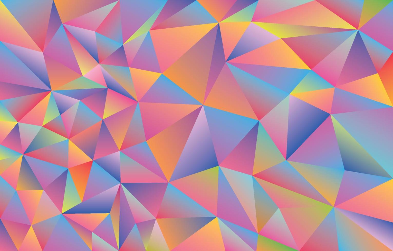 abstract colorful triangle background. modern wallpaper for social media, presentation and web banner vector