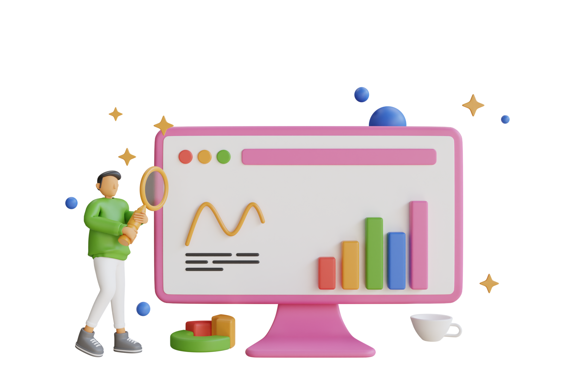 3d-computer-with-charts-and-graph-analysis-business-financial-data