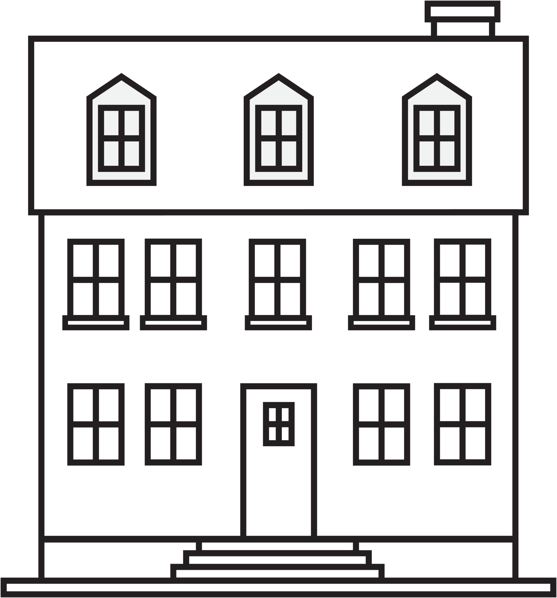 Outline Drawing House Front Elevation View 11357897 PNG outline-drawing-house-front-elevation-view-11357897-png