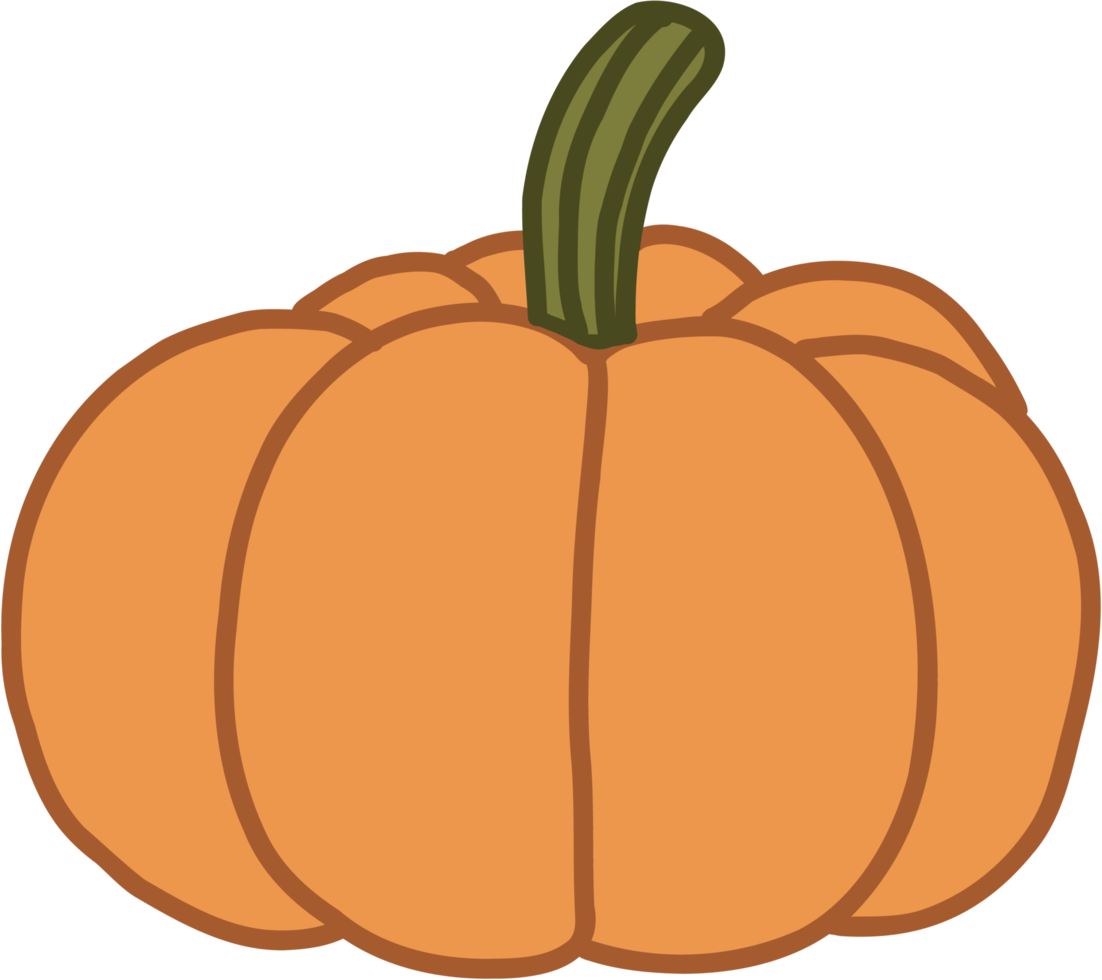 doodle freehand sketch drawing of pimpkin vegetable. png