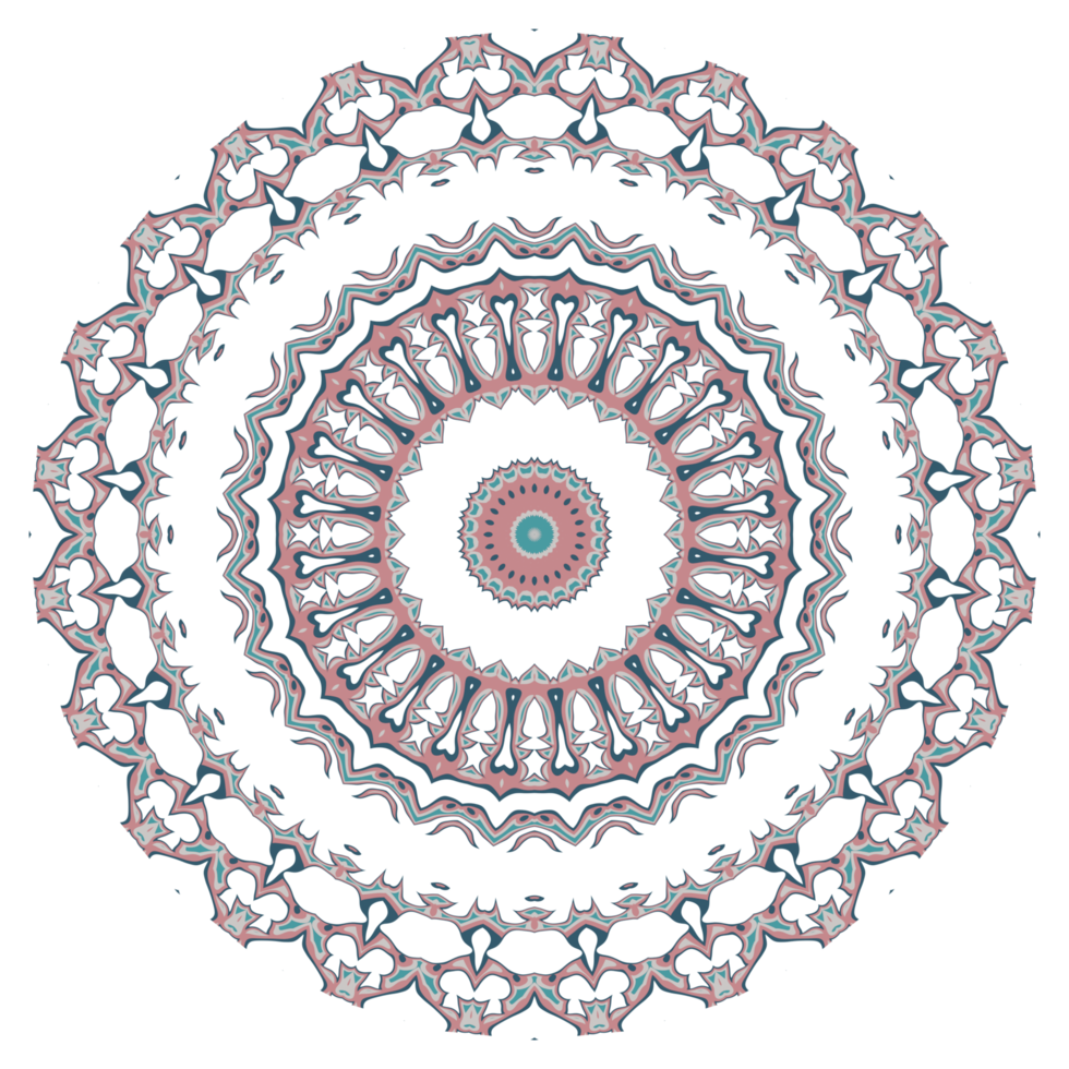 Mandala pattern decoration png