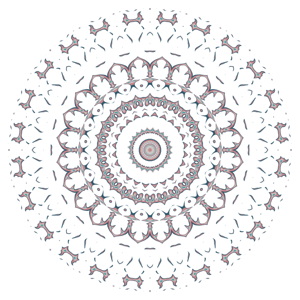 Mandala pattern decoration png