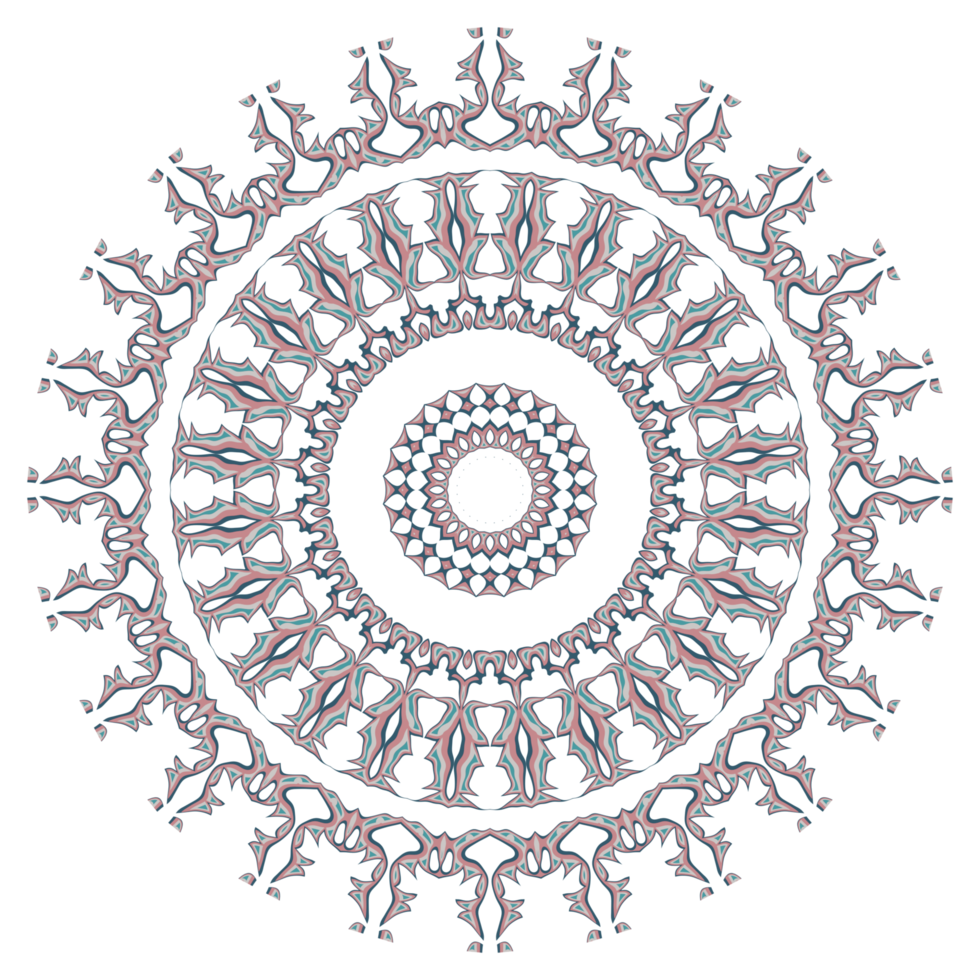 Mandala pattern decoration png