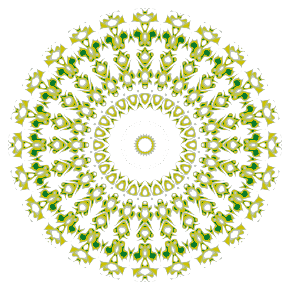 Mandala pattern ornament png