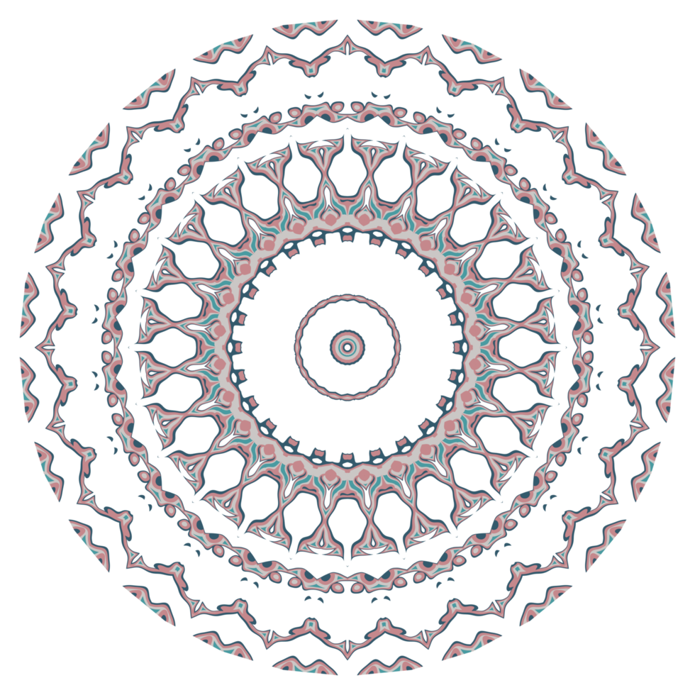 Mandala pattern decoration png