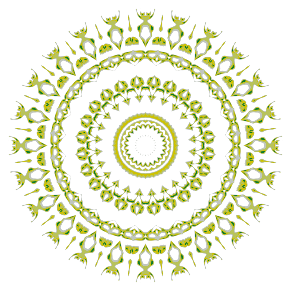 Mandala pattern ornament png
