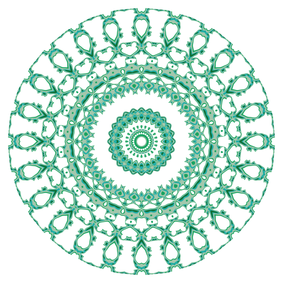 Abstract mandala pattern png