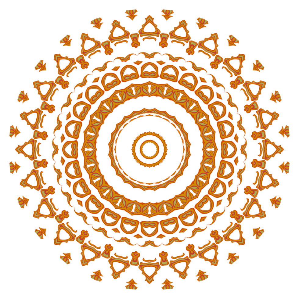 patrón de mandala abstracto, bueno para adorno, decoración floral o fondo de papel tapiz png