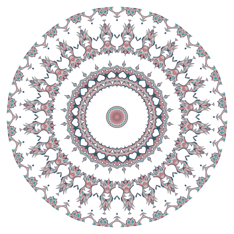 Mandala pattern decoration png