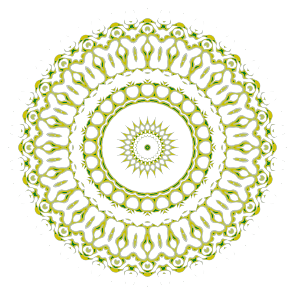 Mandala pattern ornament png