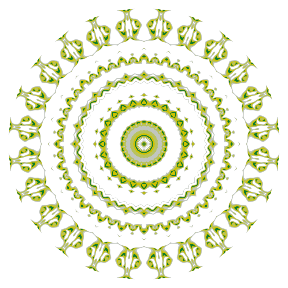 Mandala pattern ornament png