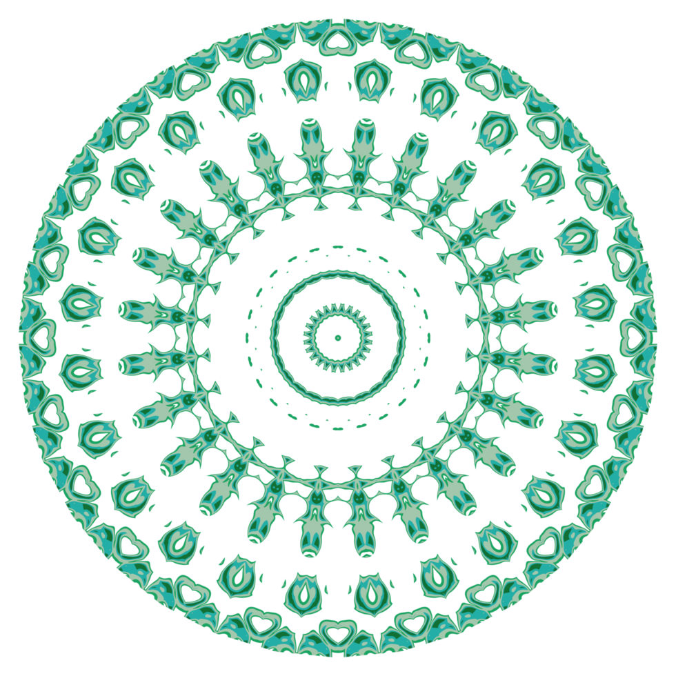 Abstract mandala pattern png