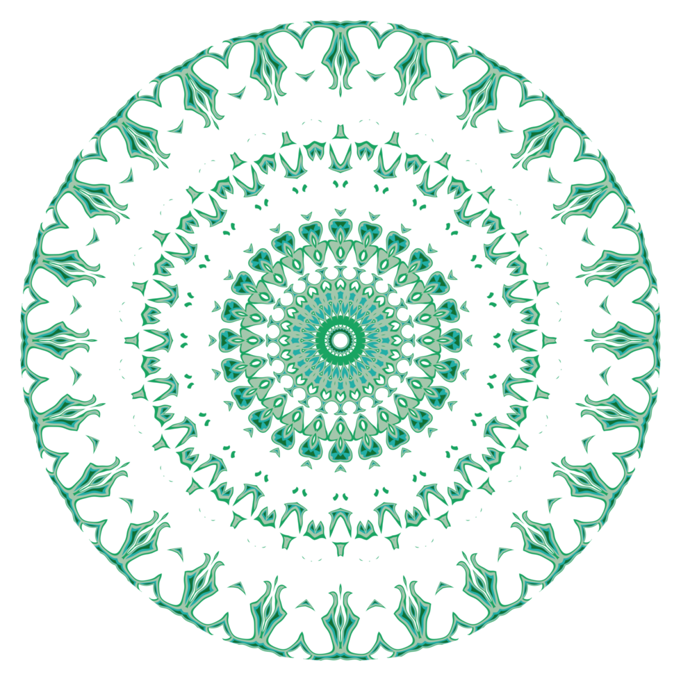 Abstract mandala pattern png