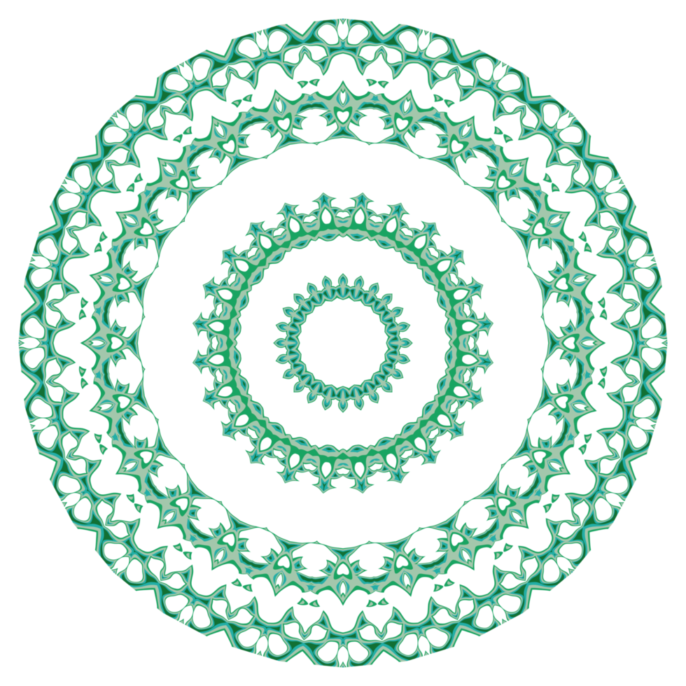 Abstract mandala pattern png