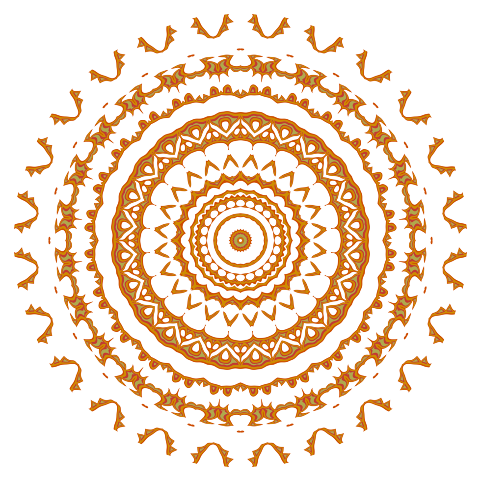 patrón de mandala abstracto, bueno para adorno, decoración floral o fondo de papel tapiz png