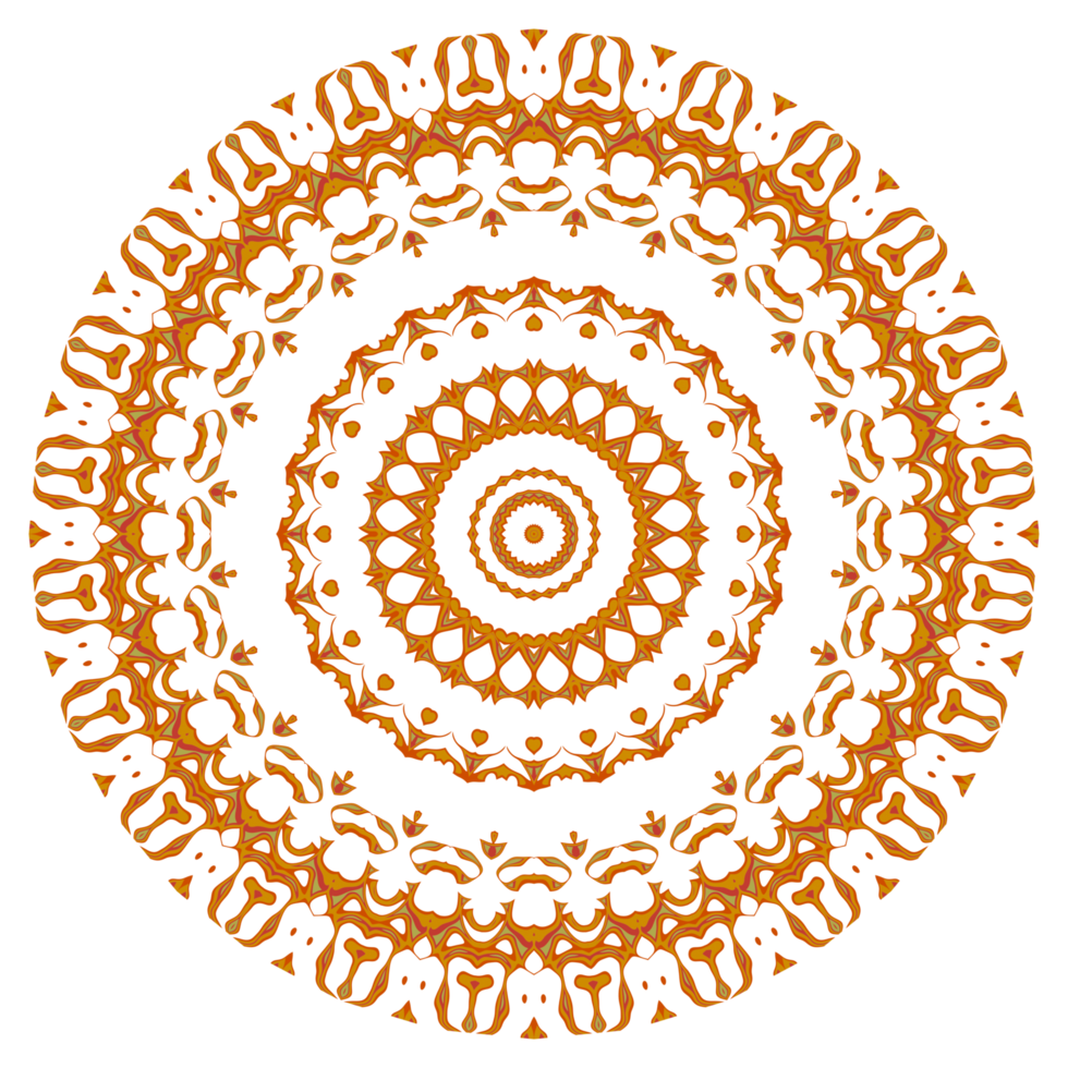 abstraktes Mandala-Muster, gut für Ornamente, Blumenschmuck oder Tapetenhintergrund png