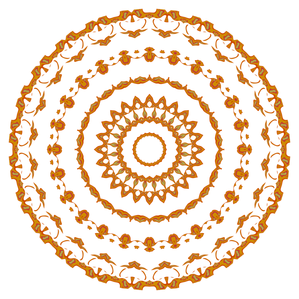 patrón de mandala abstracto, bueno para adorno, decoración floral o fondo de papel tapiz png