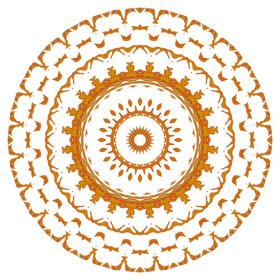 abstraktes Mandala-Muster, gut für Ornamente, Blumenschmuck oder Tapetenhintergrund png