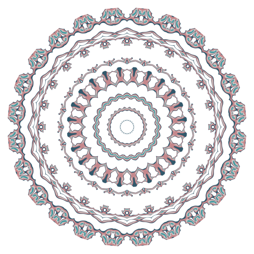 Mandala pattern decoration png
