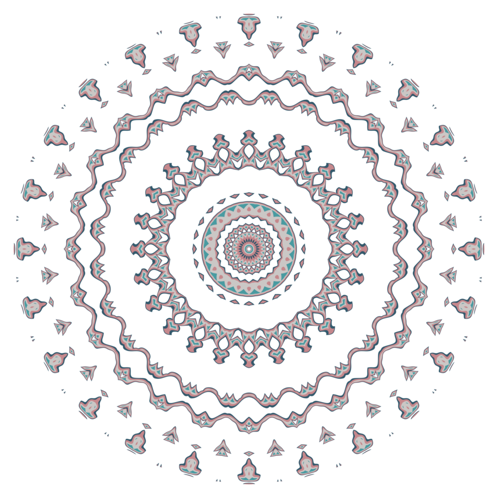 decoração de mandala png