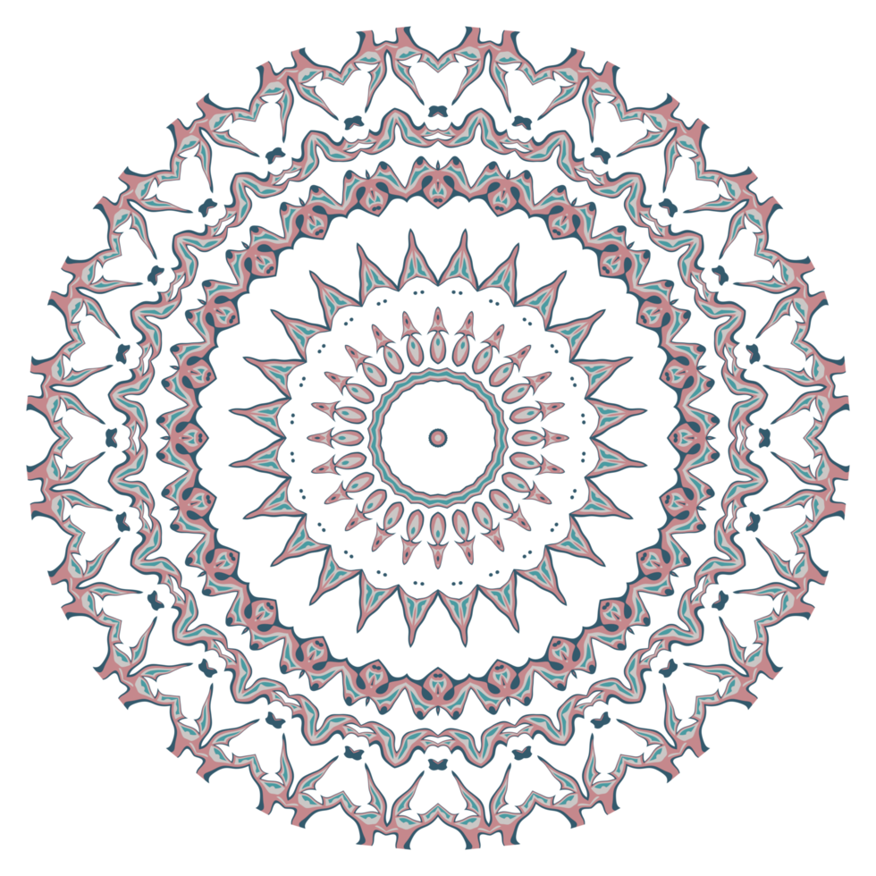 Mandala pattern decoration png