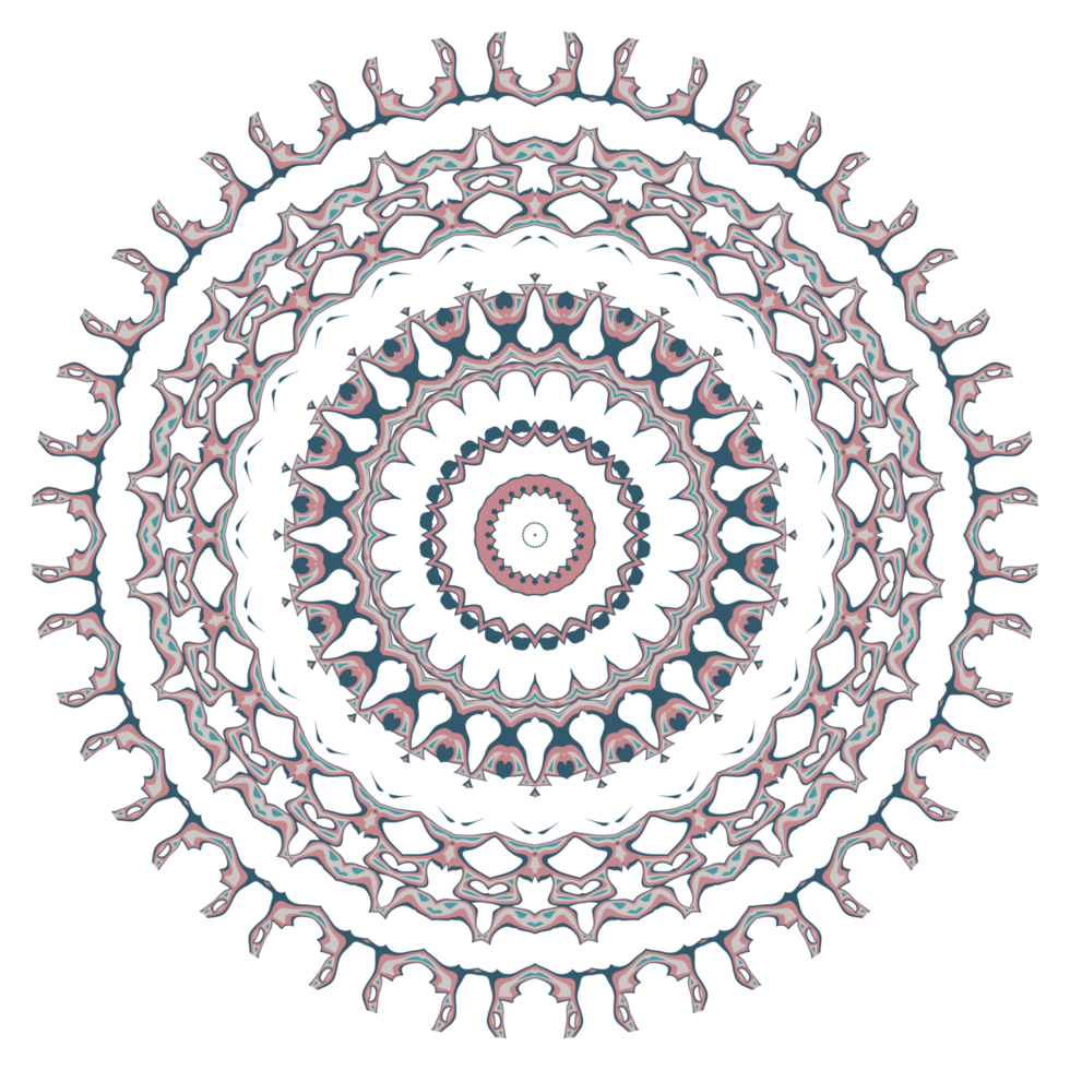 Mandala pattern decoration png