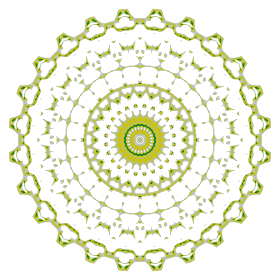 mandala patroon ornament png