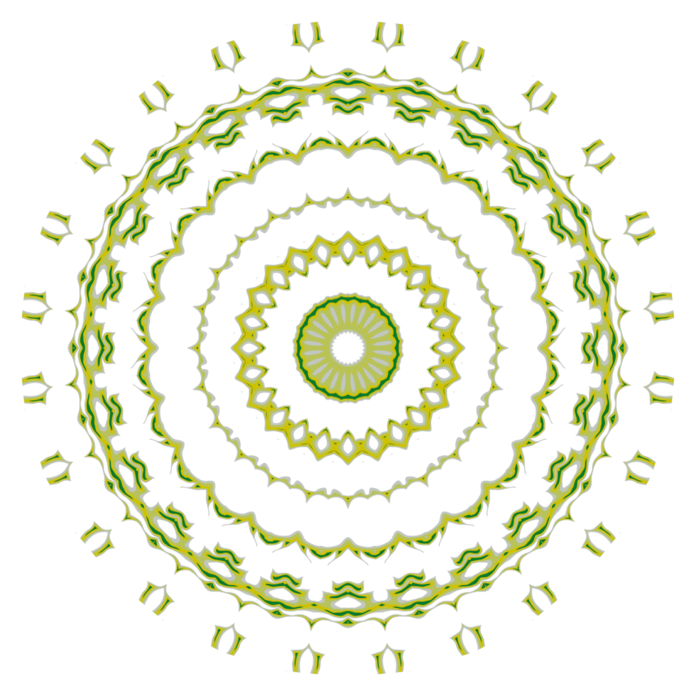 Mandala pattern ornament png