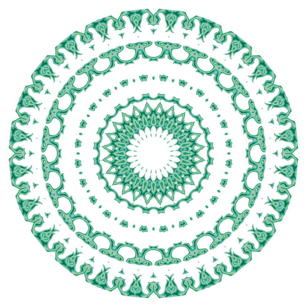 Abstract mandala pattern png