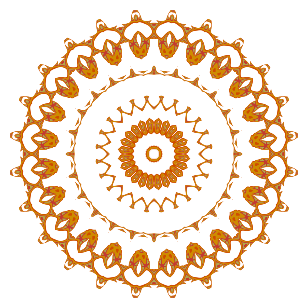 Abstract mandala pattern, good for ornament, floral decoration, or wallpaper background png