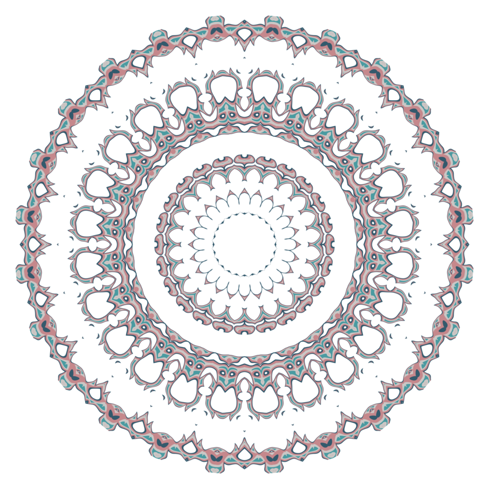 Mandala pattern decoration png