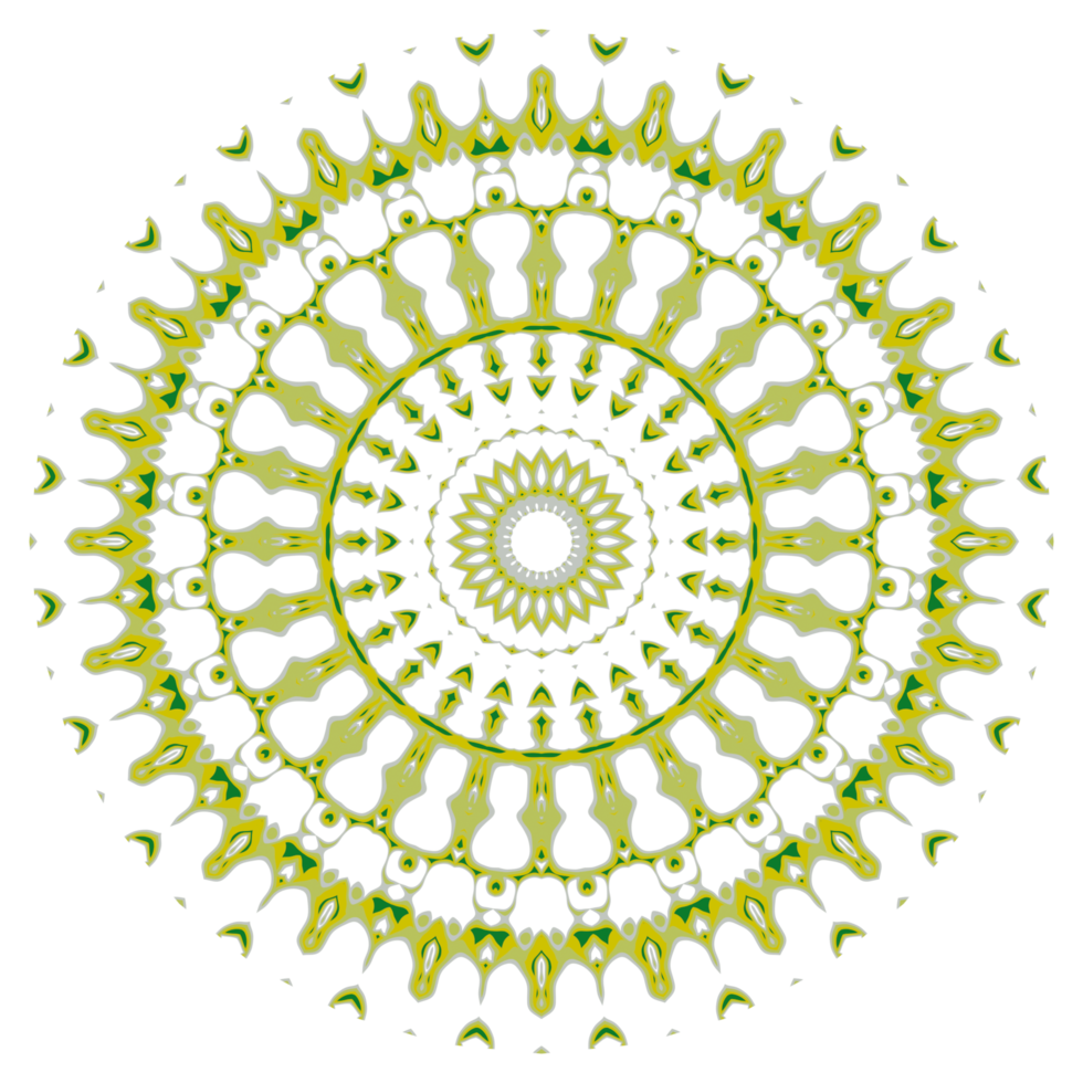 Mandala pattern ornament png